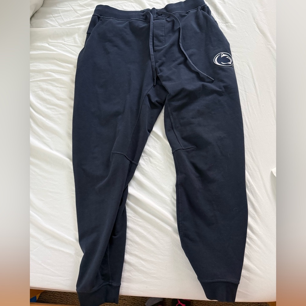 Men’s Navy Penn State Lululemon Joggers - Picture 3 of 4